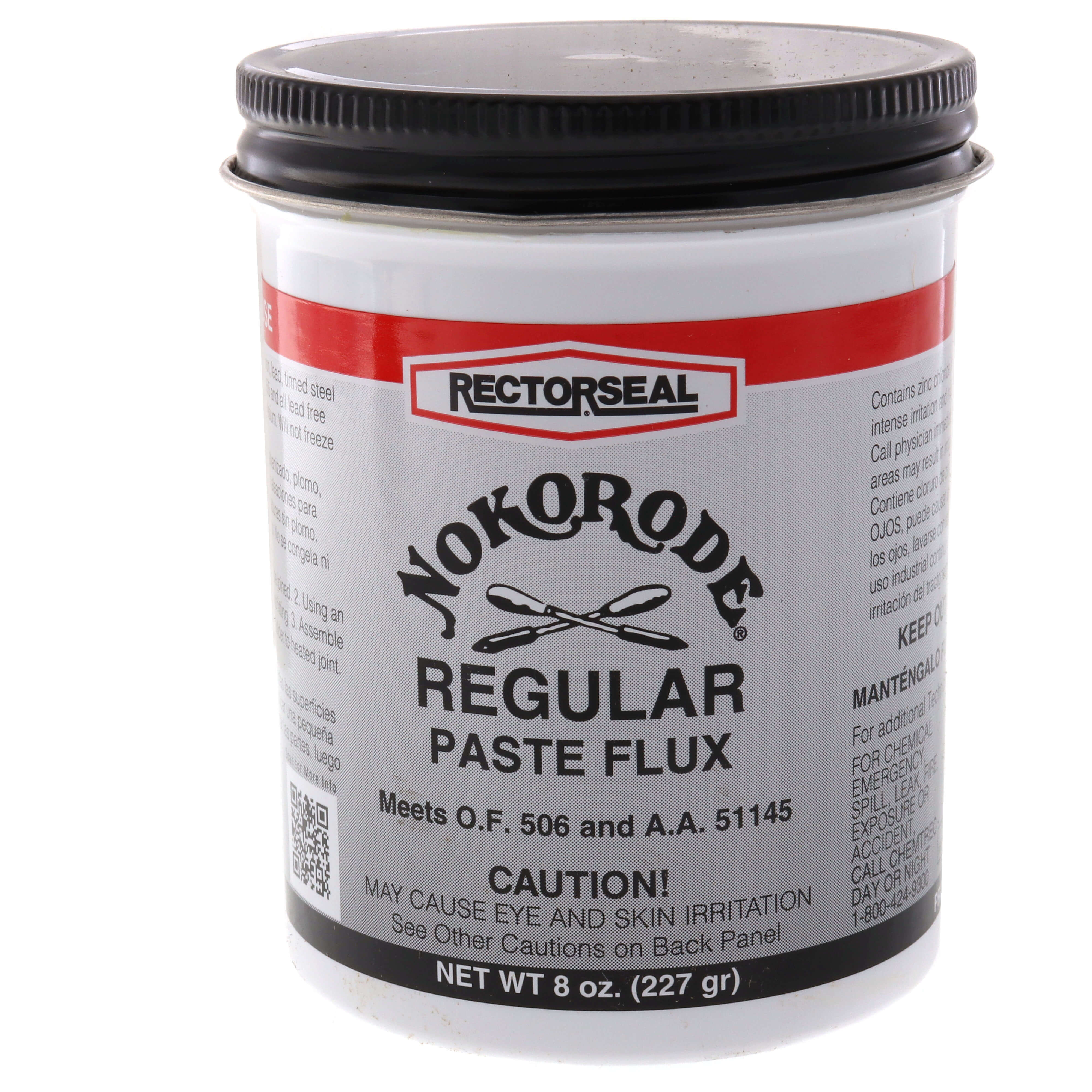 RECTORSEAL Rectorseal 14020 Nokorode Regular Paste Flux Tool 8-Ounce