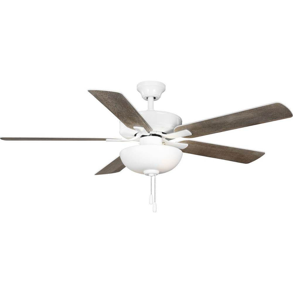 PROGRESS LIGHTING Progress Lighting P250082-030-WB AirPro Builder 52 inch Ceiling Fan
