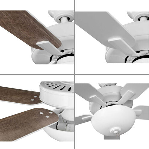PROGRESS LIGHTING Progress Lighting P250082-030-WB AirPro Builder 52 inch Ceiling Fan