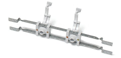 SIOUX CHIEF Sioux Chief 525-162PB Strong Arm Lock Block 16 ga Twisted Bracket with 2 1/2 Plastic PEX Bend