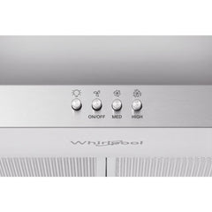WHIRLPOOL Whirlpool WVW53UC0LS 30 in. 400 cfm Canopy Round Ducted/Recirculating Hood