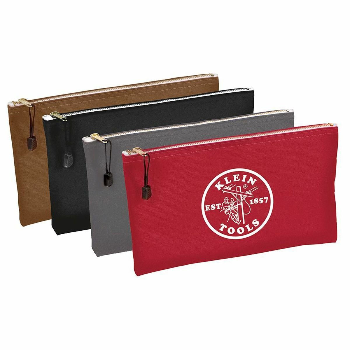 KLEIN TOOLS Klein Tools 5141 Zipper Bags 4-Pack