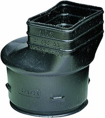 ADS Ads 464 AA HDPE Downspout Adapter 4 in. x 3.25 in. x 2.5 in.