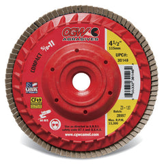 CGW ABRASIVES Cgw Abrasives 30142 4-1/2X5/8-11 Z3-40 Compact