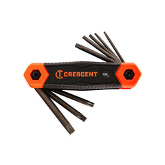 CRESCENT Crescent CHK3PC 3 piece folding sae/metric/torx dual material key set