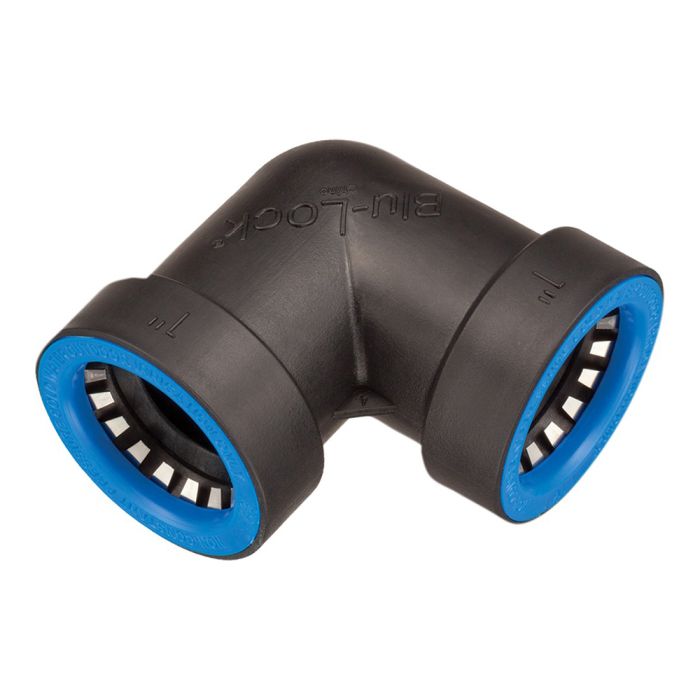 HYDRO-RAIN Hydro-Rain BL406-010 Blu-Lock Elbow 1 in. BL