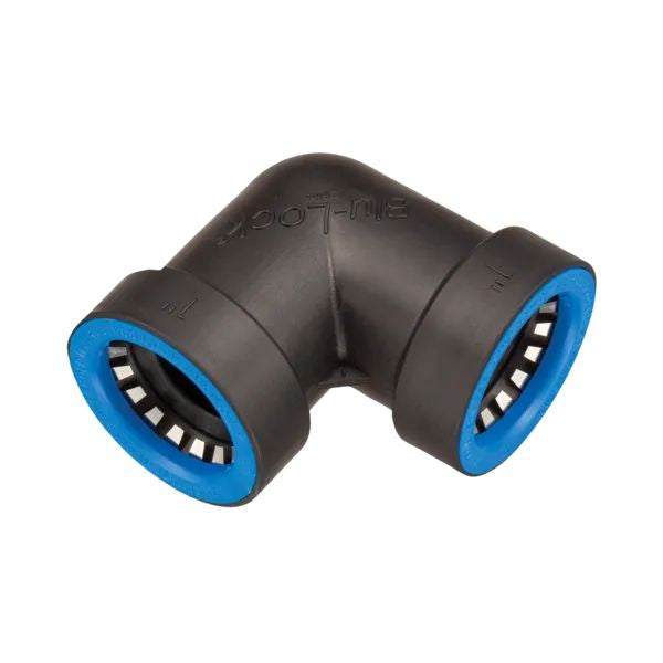 HYDRO-RAIN Hydro-Rain BL406-010 Blu-Lock Elbow 1 in. BL