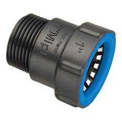 HYDRO-RAIN Hydro-Rain BL436-010 1 inches Blu Lock x 1 inches Male Pipe Thread Adapter