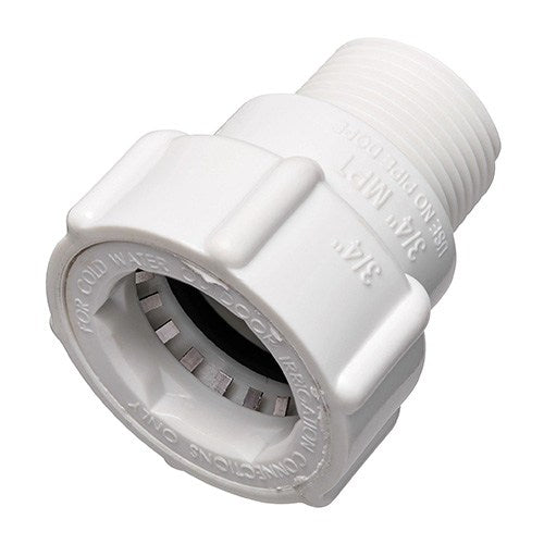 HYDRO-RAIN Hydro-Rain PVCL-436-007 Pvc-Lock x Mpt Adapter 3/4 inches