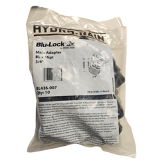 HYDRO-RAIN Hydro-Rain BL436-007 Blu-Lock Adapter 3/4 in. BL x MIPT