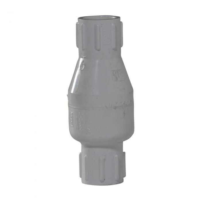 NDS Nds 1011-15 1-1/2 in. Slip X 1-1/2 in. Slip PVC Spring Loaded Check Valve