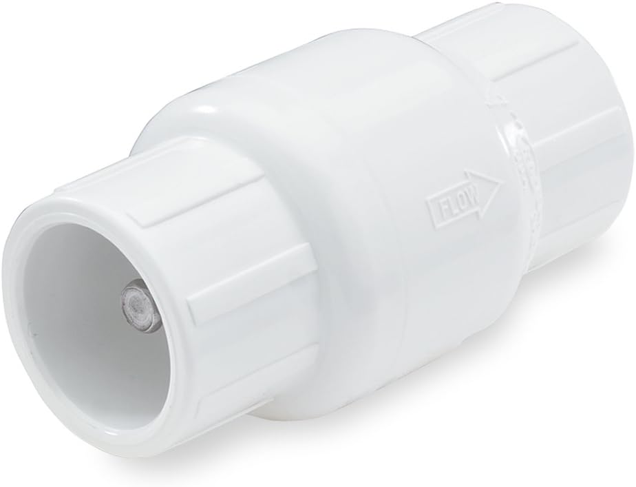 NDS Nds 1011-20 2 inches pvc s by s 7 inches length spring check valve