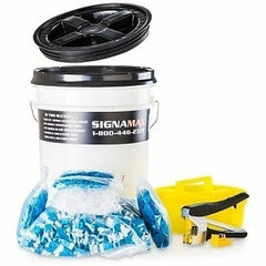 SIGNAMAX Signamax KJ458MT-C6C-OR MT-Series CAT6 Keystone Jack, T568A/B Wiring 25-Pack
