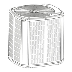 TRANE Trane 4A7V0048A1000B air conditioner 4 ton