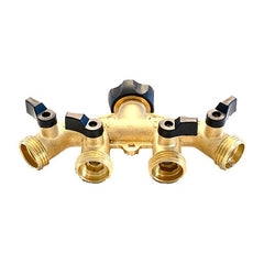 UNDERHILL Underhill A-HB4 Hose Bib 4-Way 3/4 in.