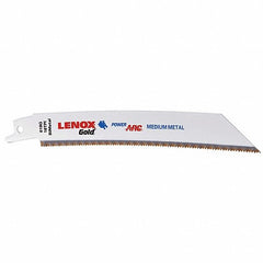 LENOX Lenox 618G Reciprocating Saw Blade Bi-Metal 18 TPI x 6 inches L x 3/4 inches W 5/Pack