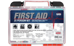 SAS Sas 6025-025 First Aid Kit - Class A - 25 Person