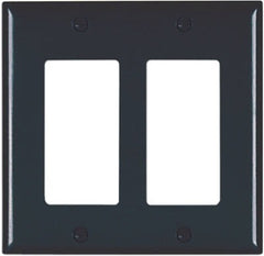 LEGRAND Pass Seymour TP262BKCC12 2 Gang Decorator Wall Plate