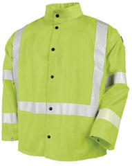 BLACK STALLION Black Stallion JF1012-LM-MED Welding Jacket 9 oz. Medium