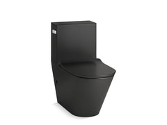 KOHLER Kohler K-22378-0 Brazn One-piece compact elongated toilet with skirted trapway, dual-flush