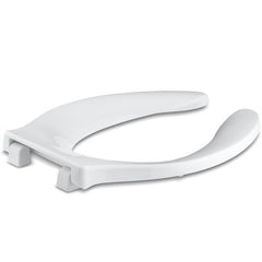 KOHLER Kohler K-4731-GC-0 Stronghold Commercial Elongated Toilet Seat with Integrated Handle and Quiet-Close Check Hinge