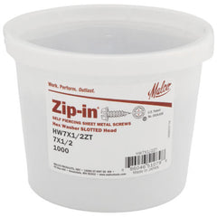 MALCO Malco HW7X1/2T Zip-In Sheet Metal Screws 1/2 inches (1,000 Pack)