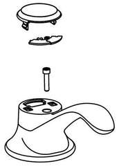 MOEN Moen 114304ORB Handle Kit Oil Rubbed Bronze
