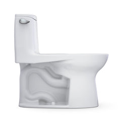 TOTO Toto cst608cefga4001 Ultramax One-Piece Elongated 1.28 GPF WASHLET+ and Auto Flush Ready Universal Height Toilet with CEFIONTECT cst608cefga4001