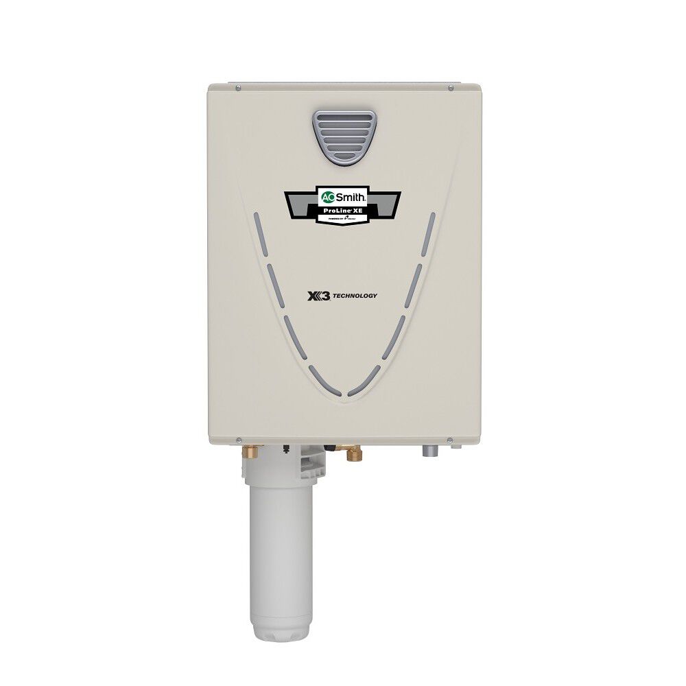 A.O. SMITH A.O. Smith ATO-340HX3-N 180,000 BTU Condensing Ultra-Low NOx Outdoor Tankless Water Heater w/ X3 Scale Prevention (NG)