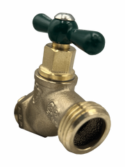ARROWHEAD BRASS & PLUMBING Arrowhead Brass & Plumbing 351chrlf No-Kink Hose Bib 3/4 MIP