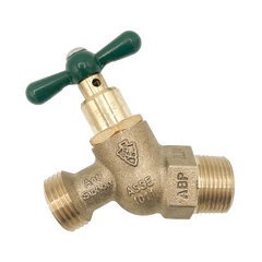 ARROWHEAD BRASS & PLUMBING Arrowhead Brass & Plumbing 361LF 3/4 inches Male Iron Pipe x 3/4 inches Hose Connection
