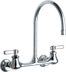CHICAGO FAUCETS Chicago Faucets 540-LDGN8AE35ABCP 540 Series Wall-mounted Manual Faucet with Adjustable Centers