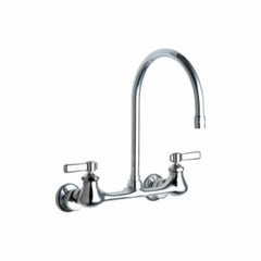 CHICAGO FAUCETS Chicago Faucets 540-LDGN8AE35ABCP 540 Series Wall-mounted Manual Faucet with Adjustable Centers