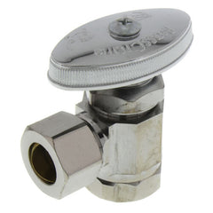 BRASSCRAFT Brasscraft OR37X-C Multi-Turn Angle Stop Valve 1/2 inches FIP x 1/2 inches OD Compression