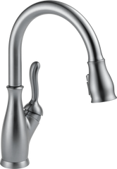 DELTA FAUCET Delta Faucet DL9178-AR-DST Leland Single Handle Pull-Down Kitchen Faucet with ShieldSpray Technology