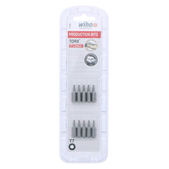 WIHA TOOLS Wiha Tools 71507 T7X25MM Torx Insert Bit 10 Pack
