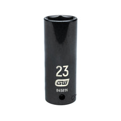 APEX Apex 84581N 1/2 inches Drive 6 Point Deep Impact Metric Socket 23mm