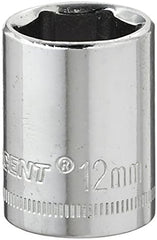 APEX Apex CDS19N Socket 6 Pnt Chrome Finish 12mm