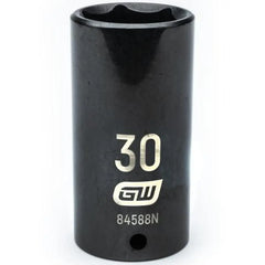 APEX Apex 84588N 1/2 inches Drive 6 Point Deep Impact Metric Socket 30mm