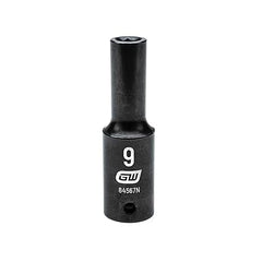 APEX Apex 84567N Tool Group 6 Point Deep Impact Metric Socket 9 mm