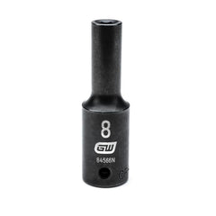 APEX Apex 84566N 1/2 inches Drive 6 Point Deep Impact Metric Socket 8mm