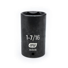 APEX Apex 84563N Socket 6 Point Deep Impact SAE Socket 1-7/16 inches