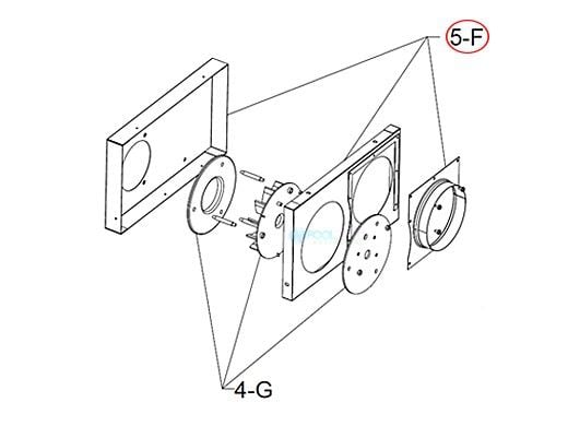 RAYPAK Raypak 011863F Plenum Assembly