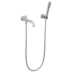 DELTA FAUCET Delta T5784-SS-PR-LHP-WL Broderick Wall Mount Tub Filler Trim with Hand Shower - Less Handles