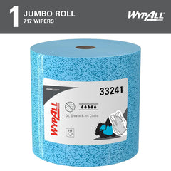 WYPALL Wypall 33241 Oil, Grease & Ink Cloths 717 Sheets/Roll