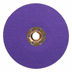 3M Cubitron 7100349671 3M Cubitron 3 Fiber Disc 4-1/2 inches x TN Quick-Change, Ceramic, 80 Grit, 25 PK