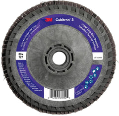 3M Cubitron 7100380300 3M™ 4-1/2 x 5/8-11 80+ Grit T27 1169F Cubitron™ 3 Flap Disc