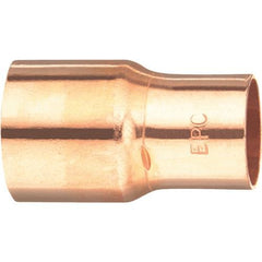NIBCO Nibco W00765D 3/4 in x 1/2 in Reducing Copper Coupling with Stop (Each)