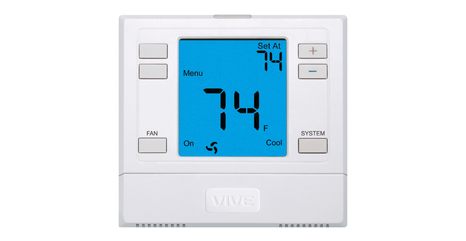 TRADEPRO Tradepro tp-n-751 Vive 751 3 Heat/2 Cool Non-Programmable Thermostat