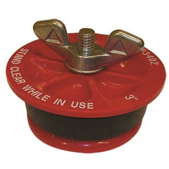OATEY Oatey 33402 Mechanical Test Plug, 3 in, 5 Psi Back, 110 Deg F